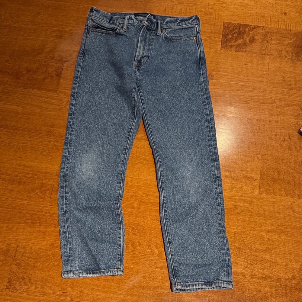 Abercrombie & Fitch Men's Straight Denim Jeans